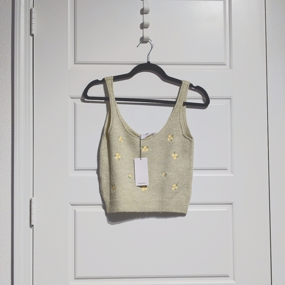 Mango Tops - NWT MANGO knit strap top